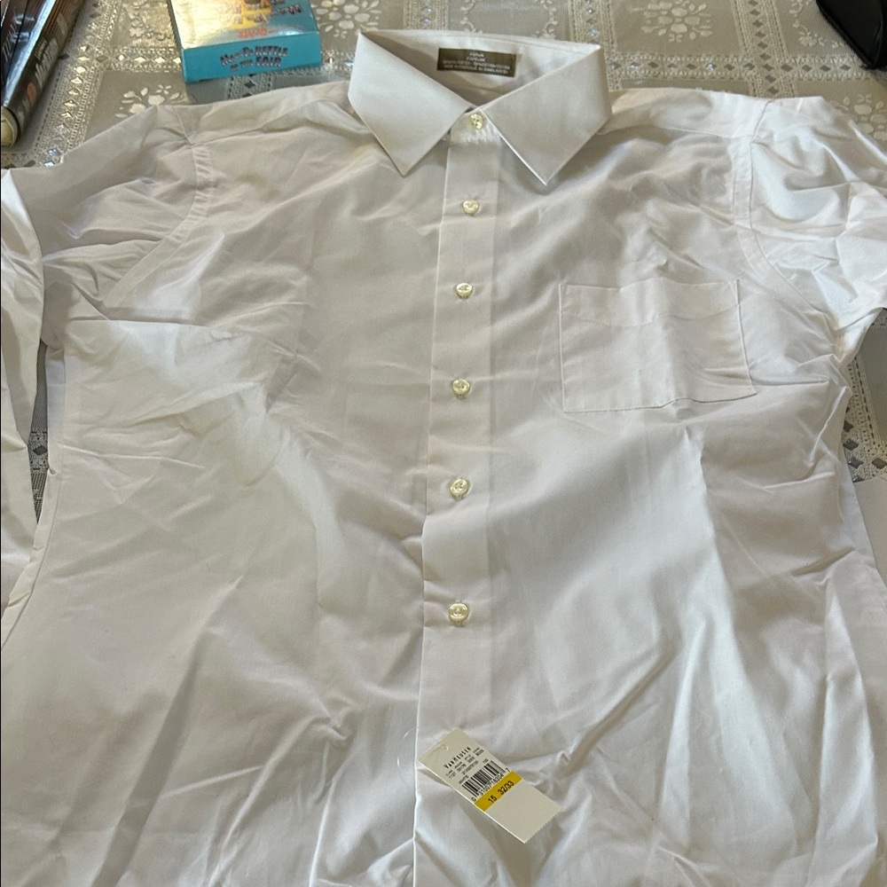 Van Heusen White Dress Shirt